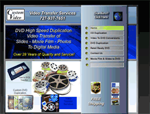Tablet Screenshot of customvideo.net